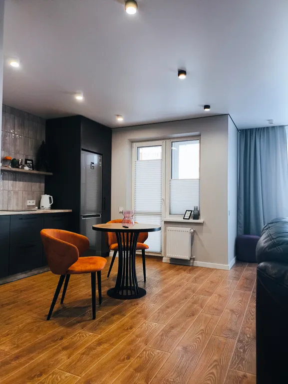 Apartments in a new building with designer renovations