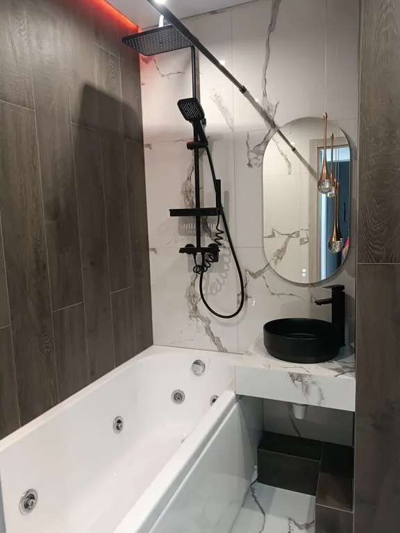 Квартира Квартира с джакузи и иллюминацией — Великий Новгород