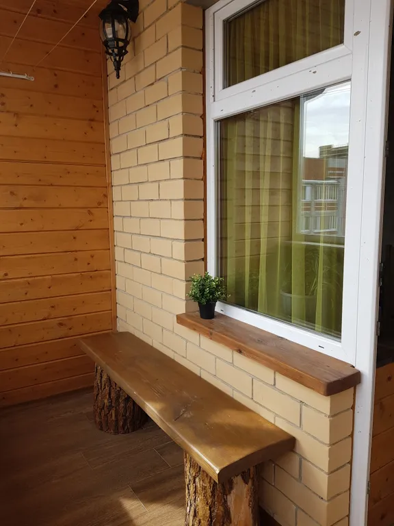 Шале с камином в центре города