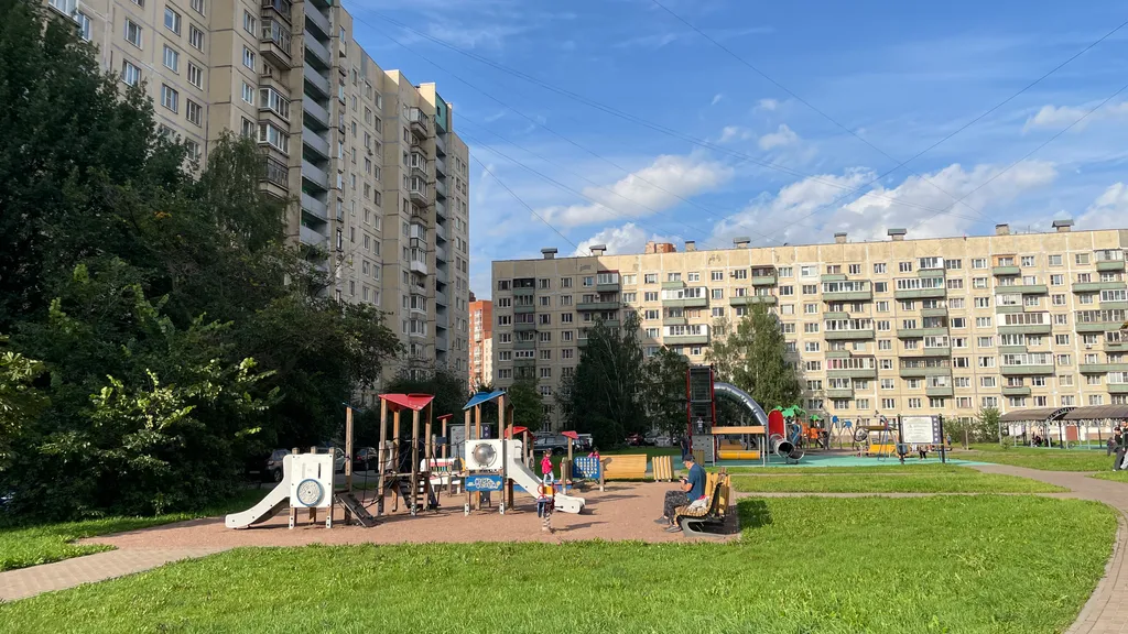 Квартира Квартира Уютная однушка в тихом дворе в 10 мин от метро — Санкт-Петербург