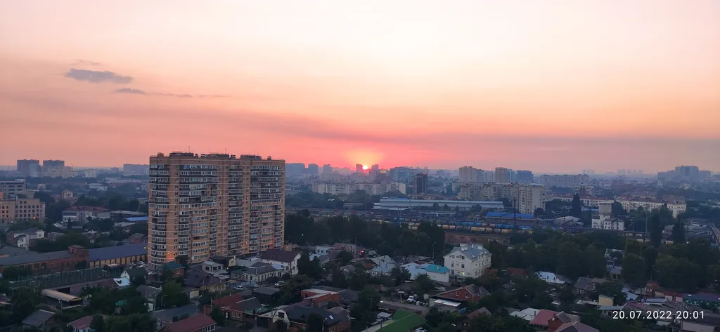 Квартира Уютная квартира с видом на город и реку Кубань в центре — Краснодар
