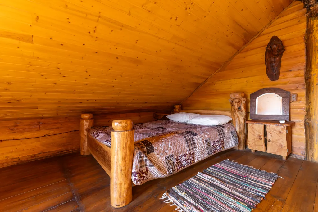 Коттедж Дом-Изба для дружной пятерки с видом на горы — Пластунка