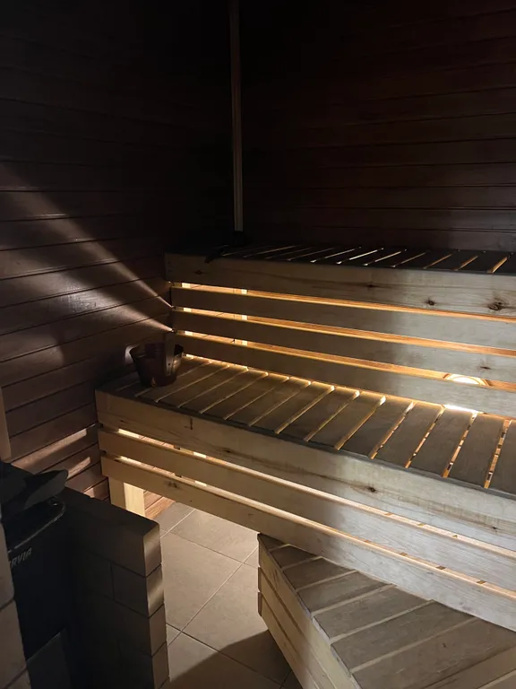 Дом у реки с сауной