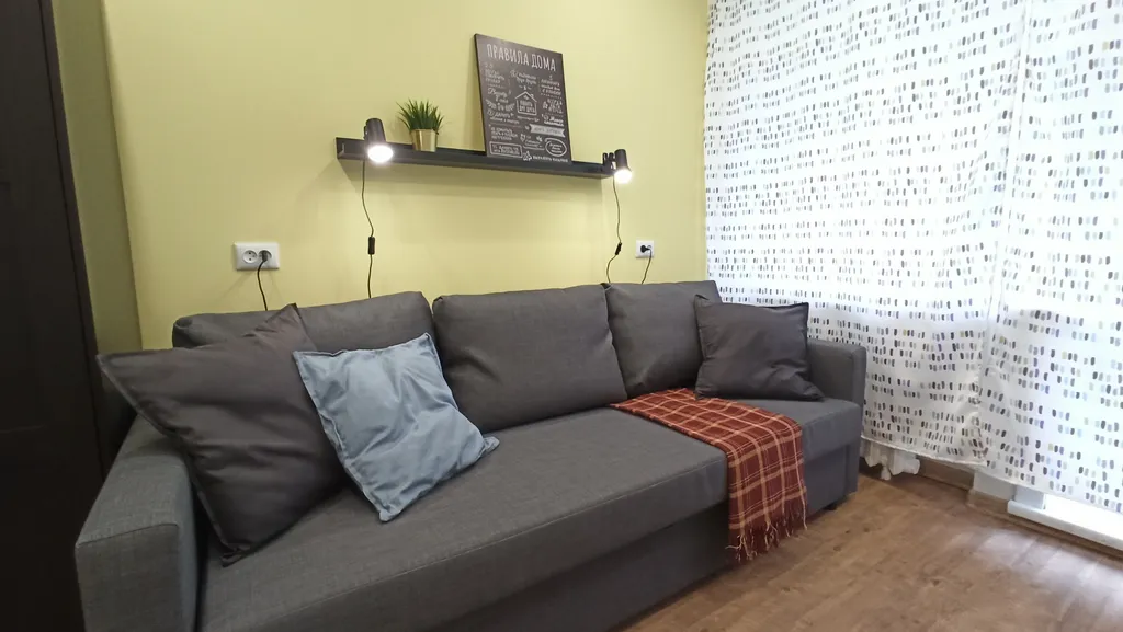 Семейная уютная студия на 6х гостей