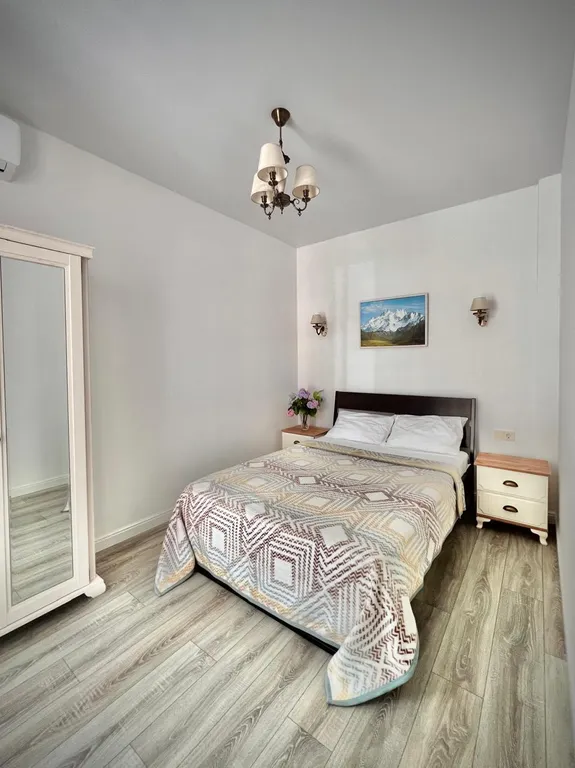 Уютная квартира с балконом Курортная жизнь около парка — аренда посуточно в Адлер