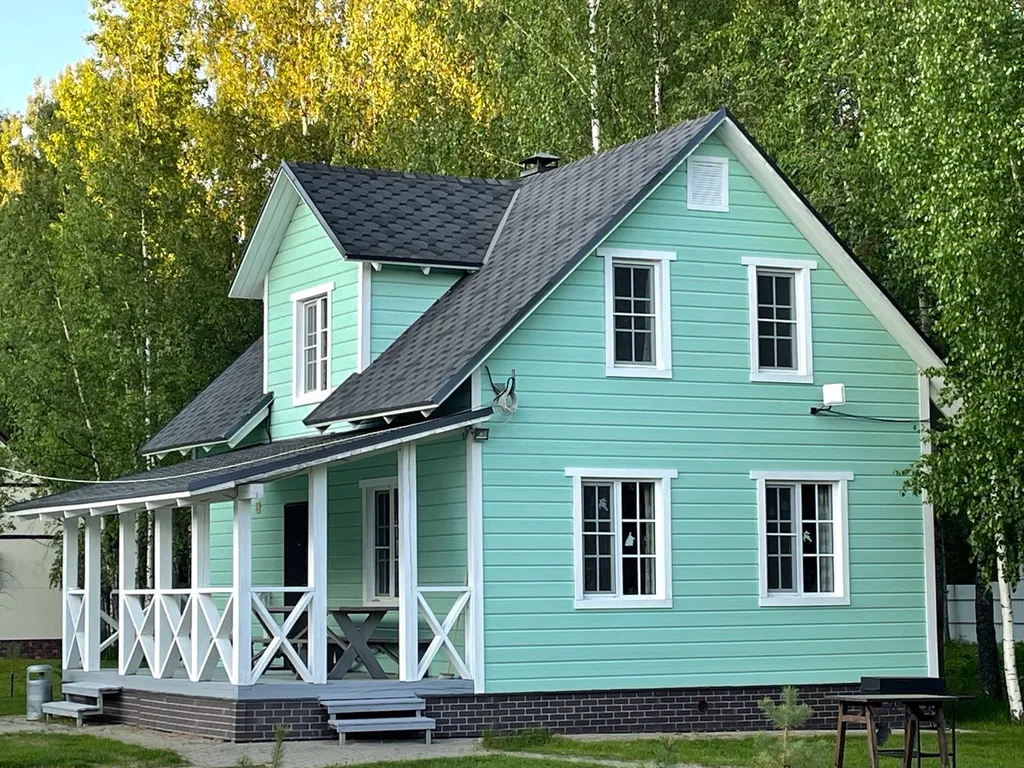 Коттедж Коттедж на озере Вуокса со своим пляжем и баней — Кротово