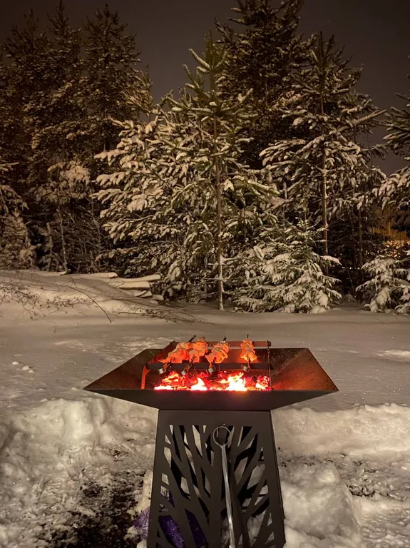 Дом с камином