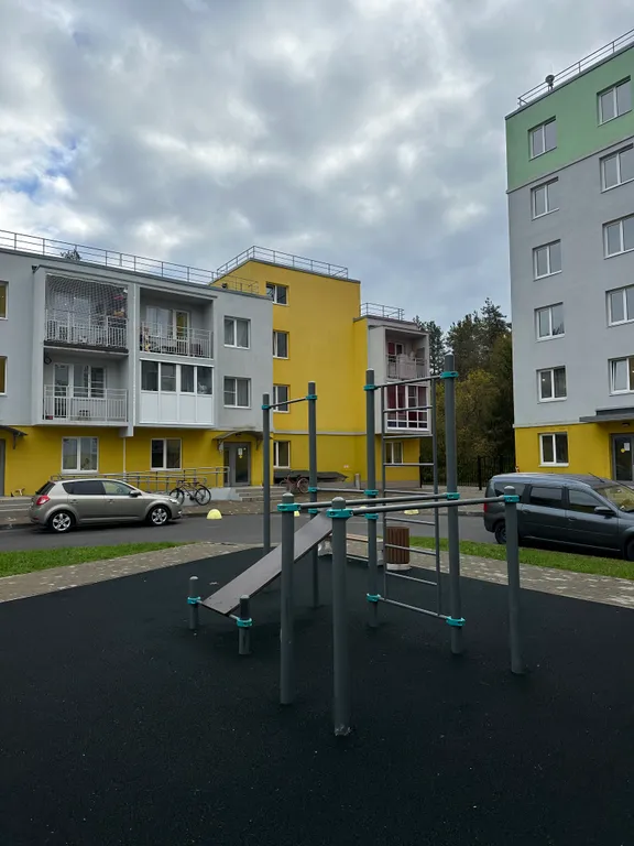 Новая светлая однокомнатная квартира в курортном районе