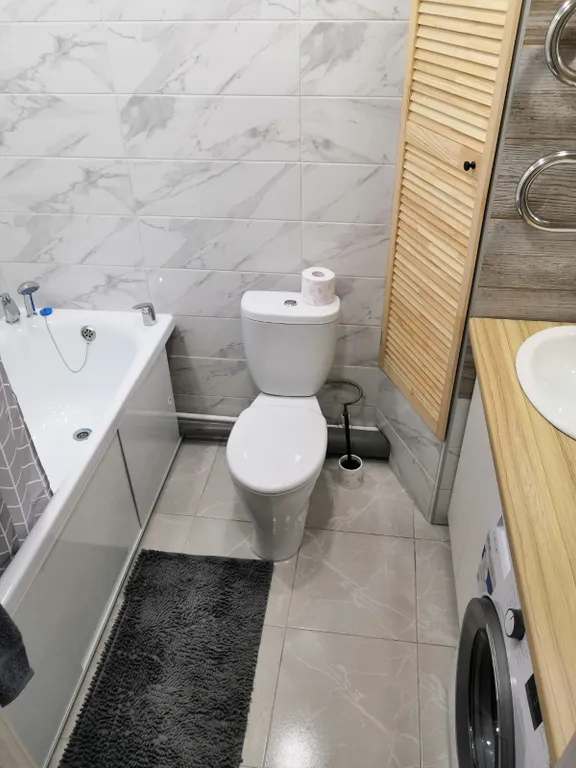 Уютная квартира в закрытом городе Мирный Архангельской области.