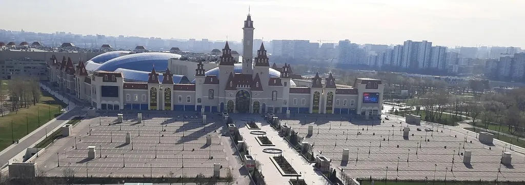 Квартира Квартира Студия Римма с шикарным видом на московский Дисней — Москва
