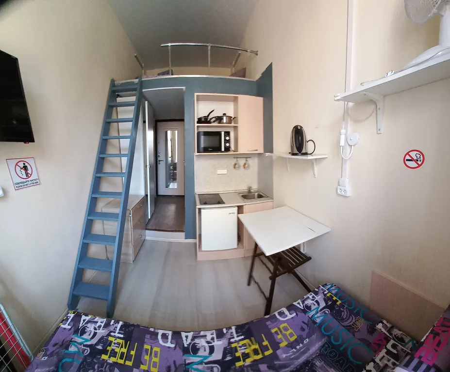 Квартира Квартира Уютная студия на Петроградке — Санкт-Петербург