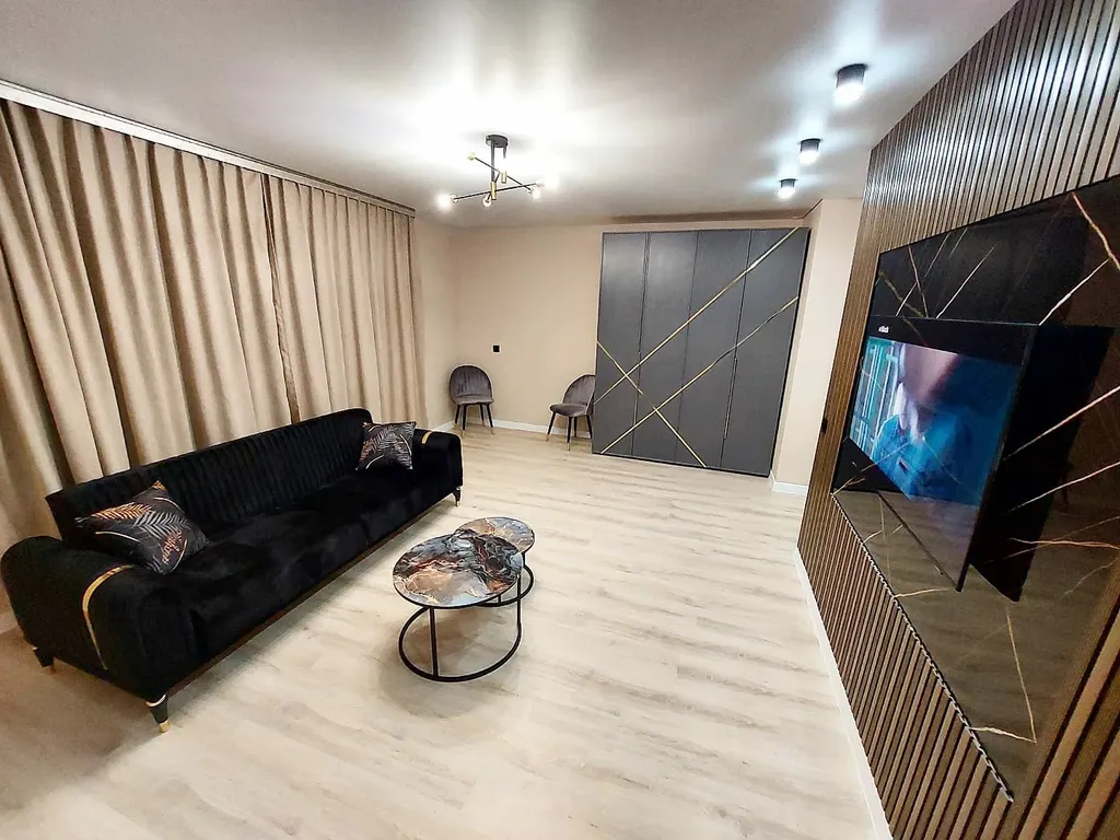 Апартамент с дизайнерским ремонтом