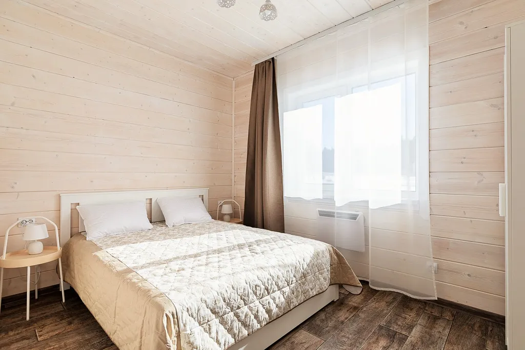 Коттедж Супер дом на Вуоксе с камином и баней — Четверяково