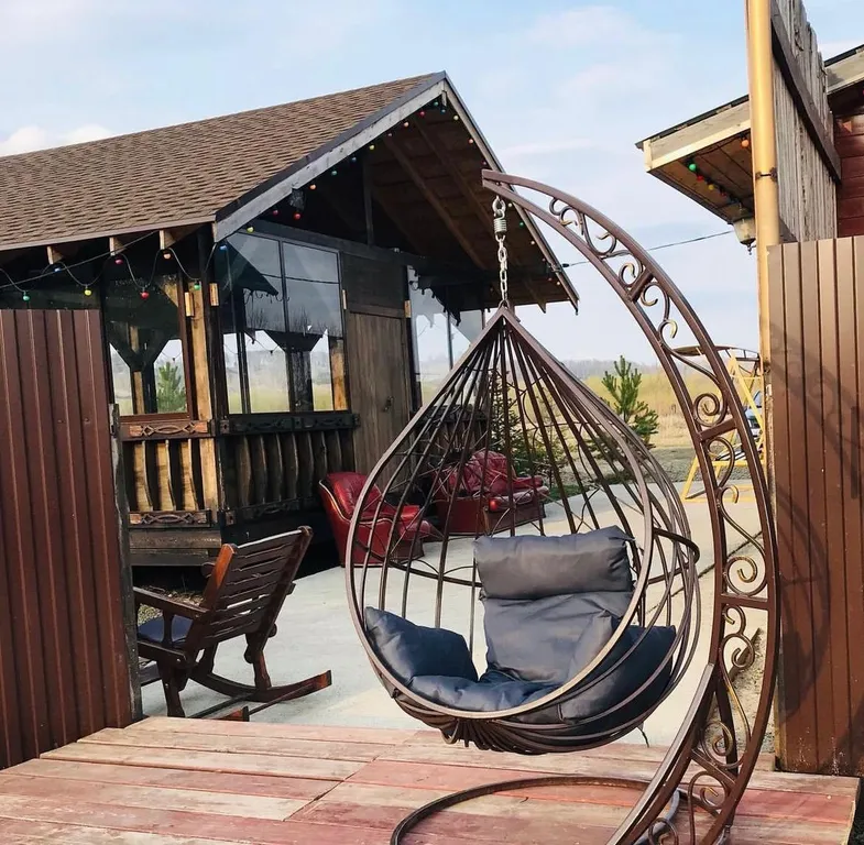 Коттедж с баней и чаном у озера