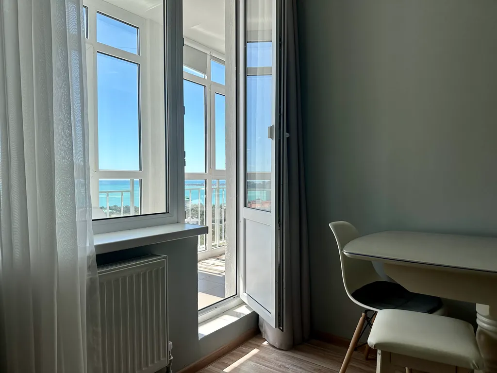 Квартира Уютная однокомнатная квартира с видом на море — Геленджик