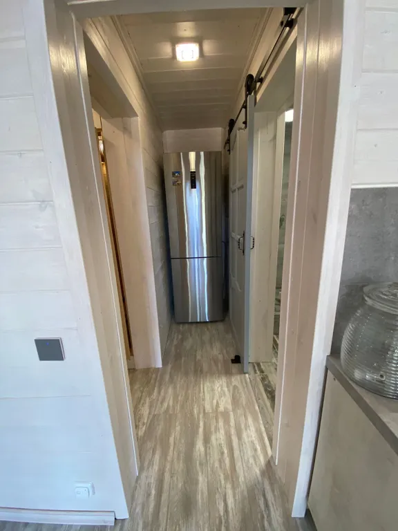 Дом A-frame с сауной