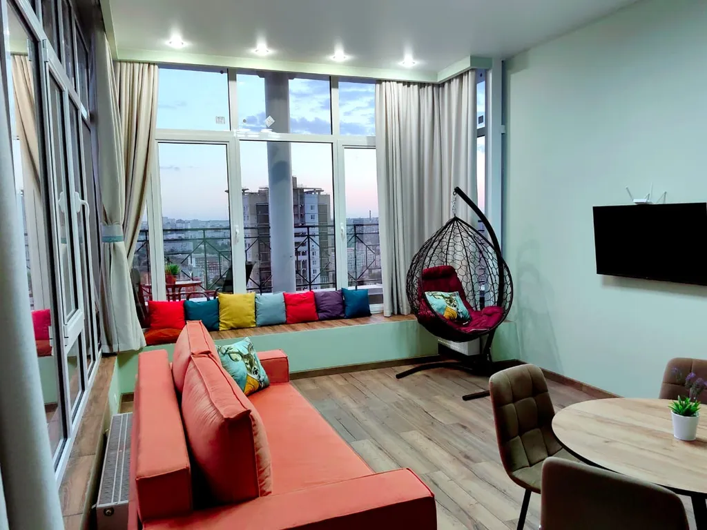 Апартамент с видом на город