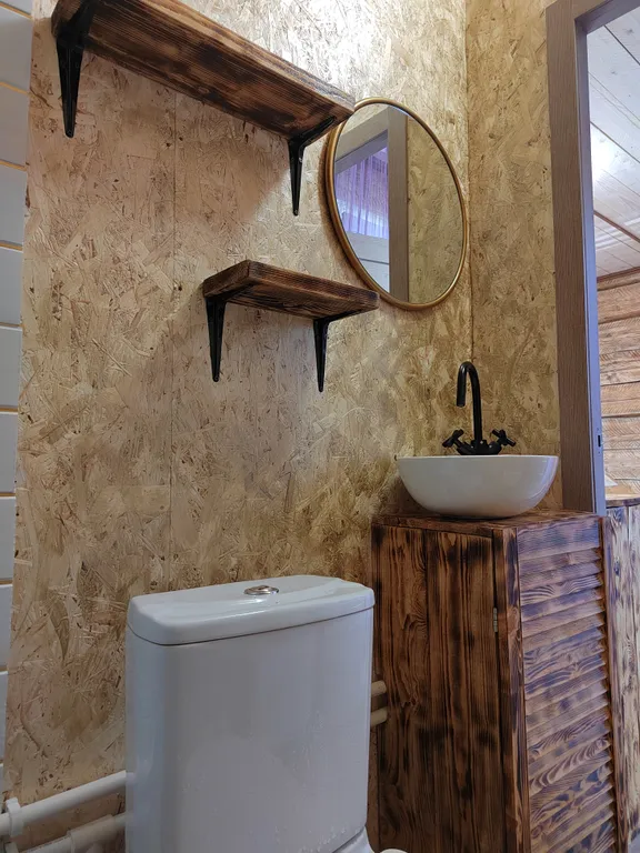 Коттедж Уютный, теплый дом с видом на гору Мустаг — Шерегеш