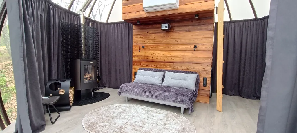 Комфортабельный Глэмпинг в пригороде Владивостока