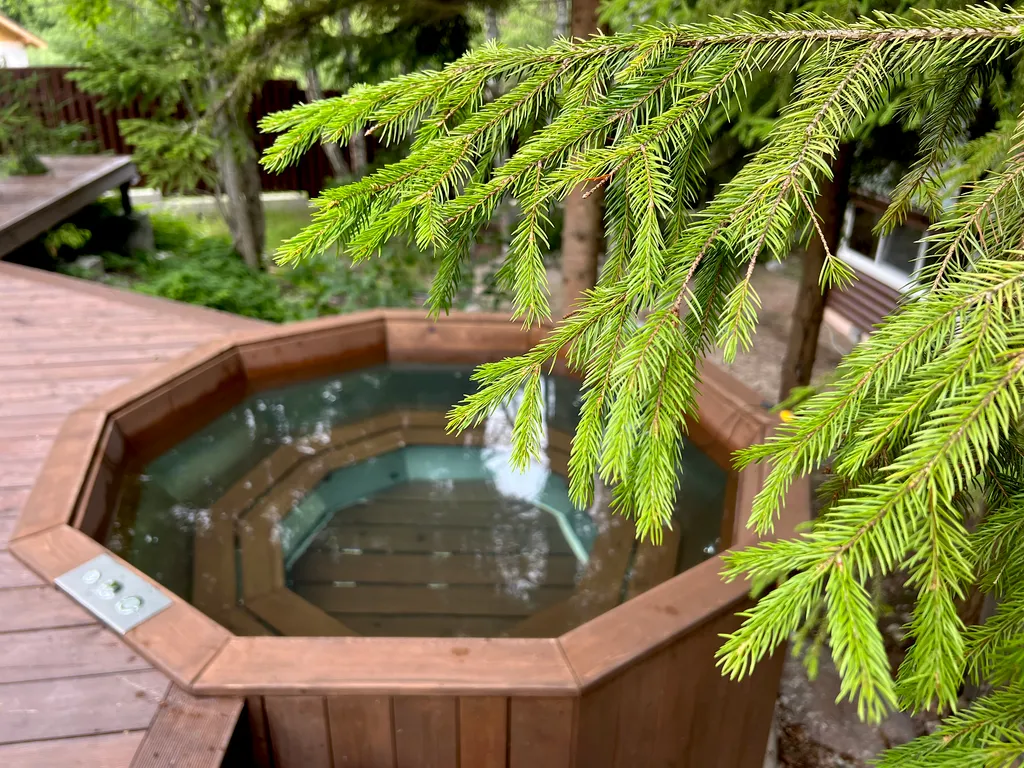 Коттедж Коттедж Уединённый лесной комплекс Финский Лес у моря — Приморск