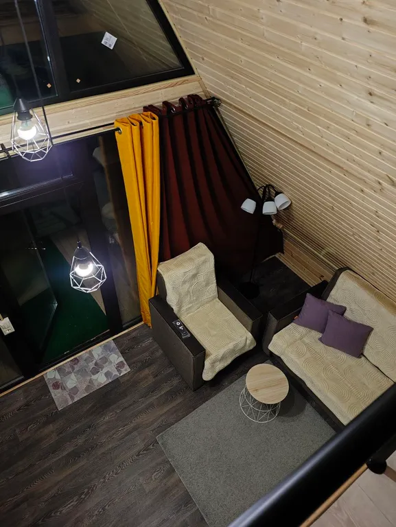 Дом 1 А фрейм на базе отдыха Куба