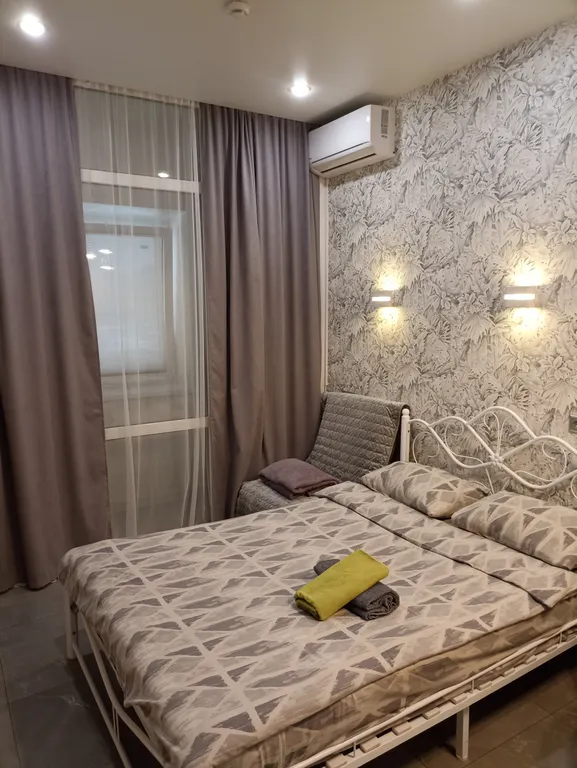 Уютная студия с теплыми полами