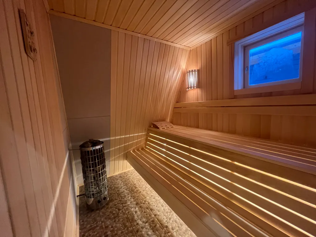 Уютнейший A-frame с сауной Черника