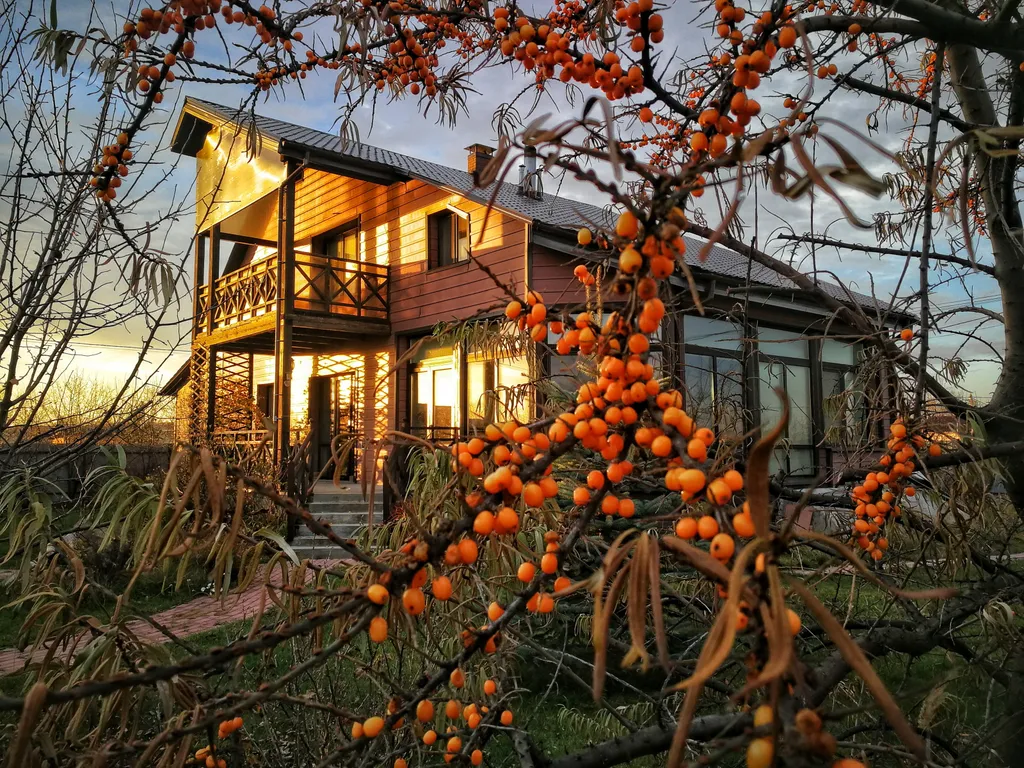 Просторный дом с живописным садом