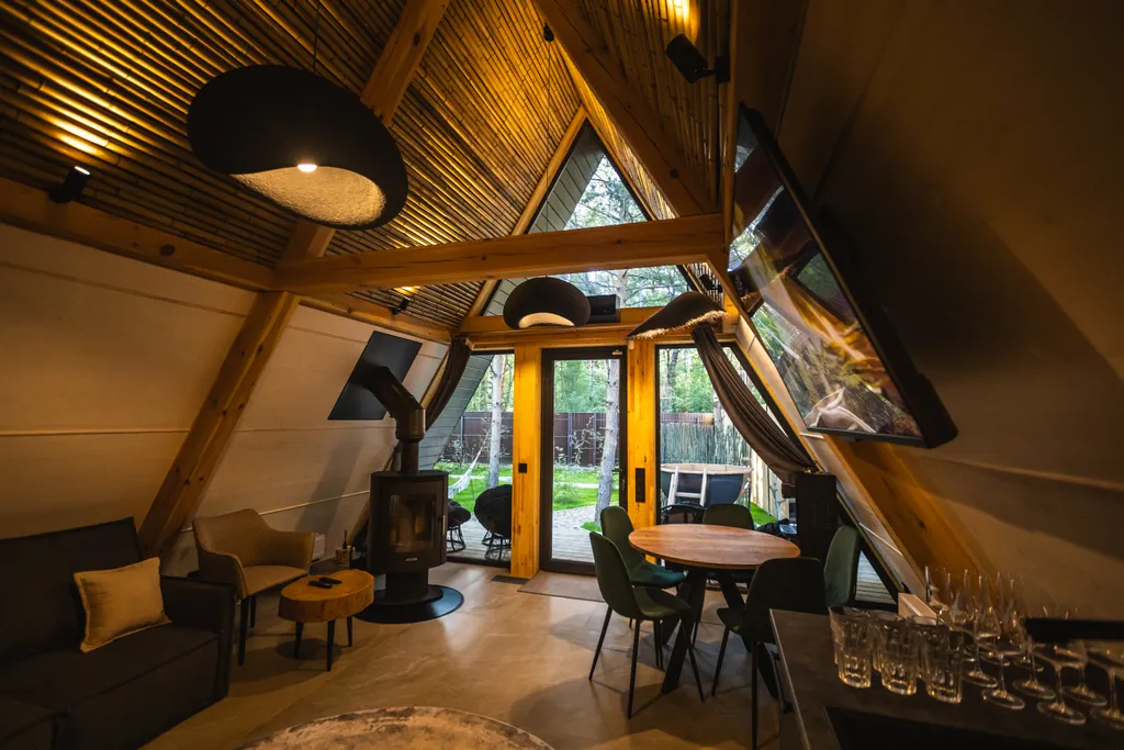 Коттедж Коттедж А-Фрейм грин — Павловский Посад