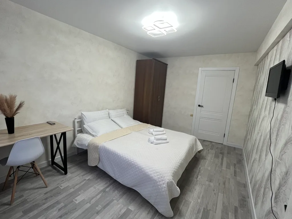 Уютная солнечная квартира с большой лоджией и видом на весь город