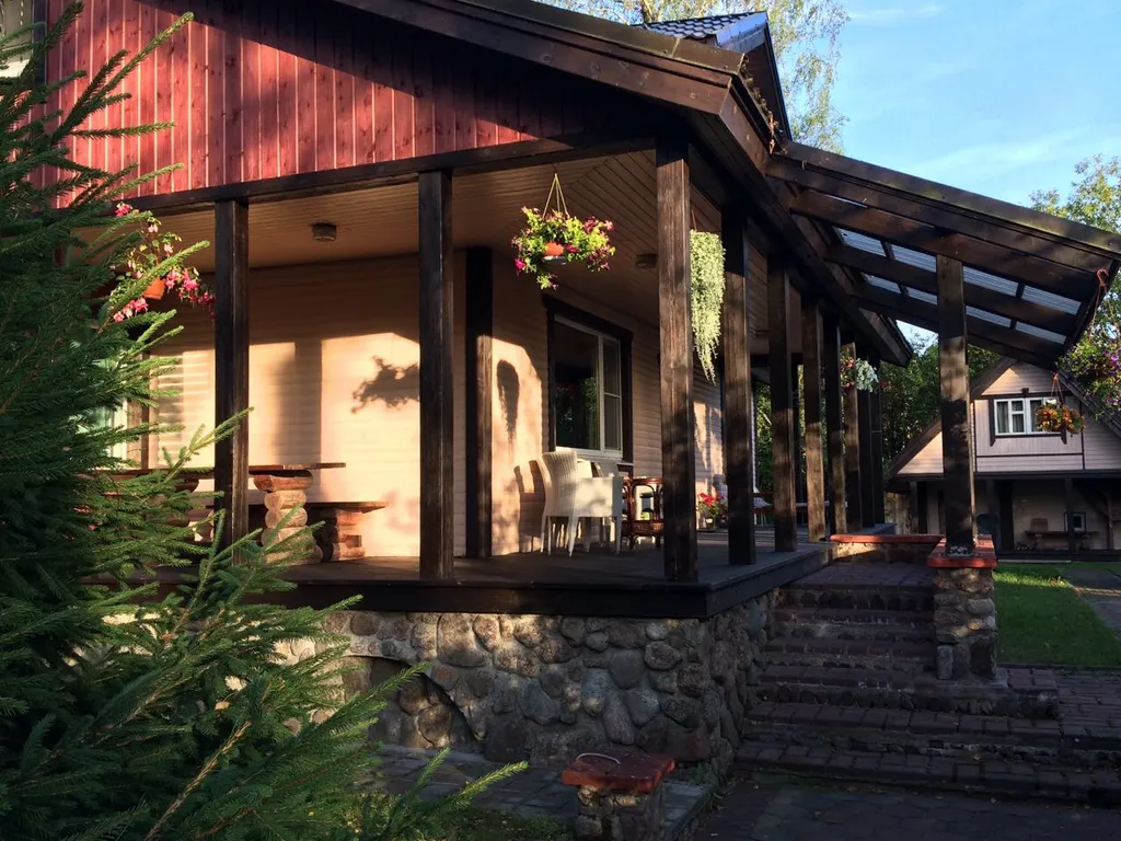 Коттедж Дом с пляжем и баней для посуточного проживания — Приморск