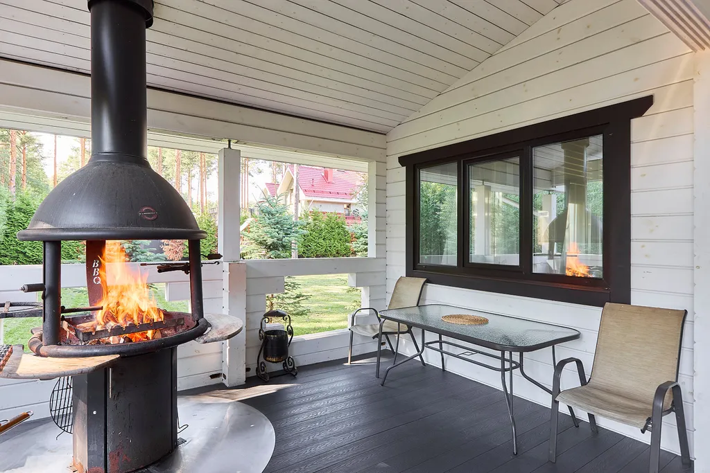 Коттедж Коттедж с большой баней и кальянной зоной — Сертолово