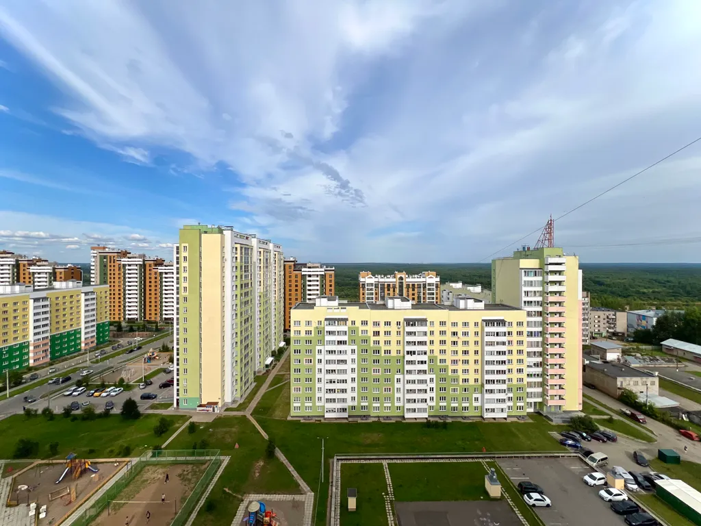 студия с панорамным видом