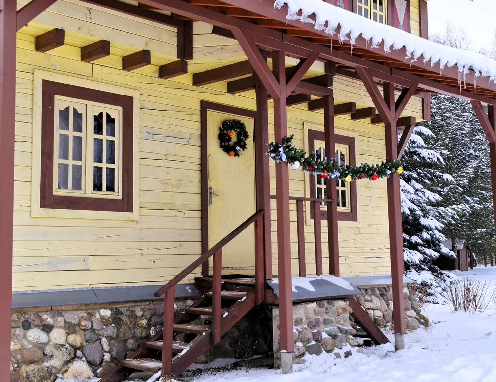 Коттедж с русской баней