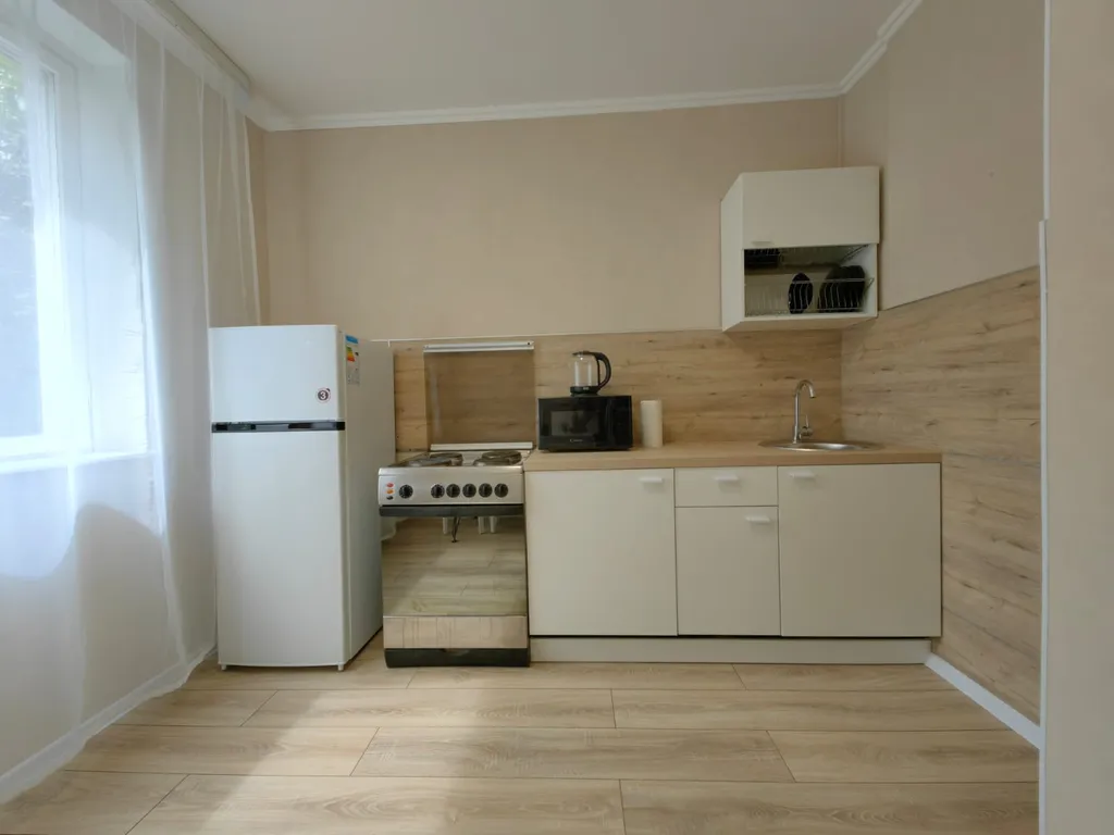 Квартира Комфортная двухкомнатная квартира в 9 минутах пешком от метро — Москва
