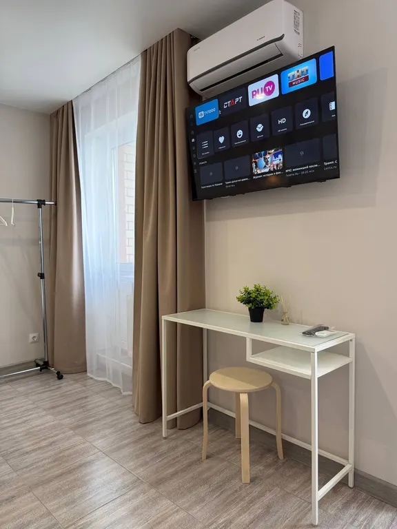 Стильная студия для пары, идеально для романтического отдыха