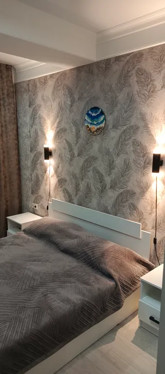 Уютная квартира недалеко от моря с видом на город