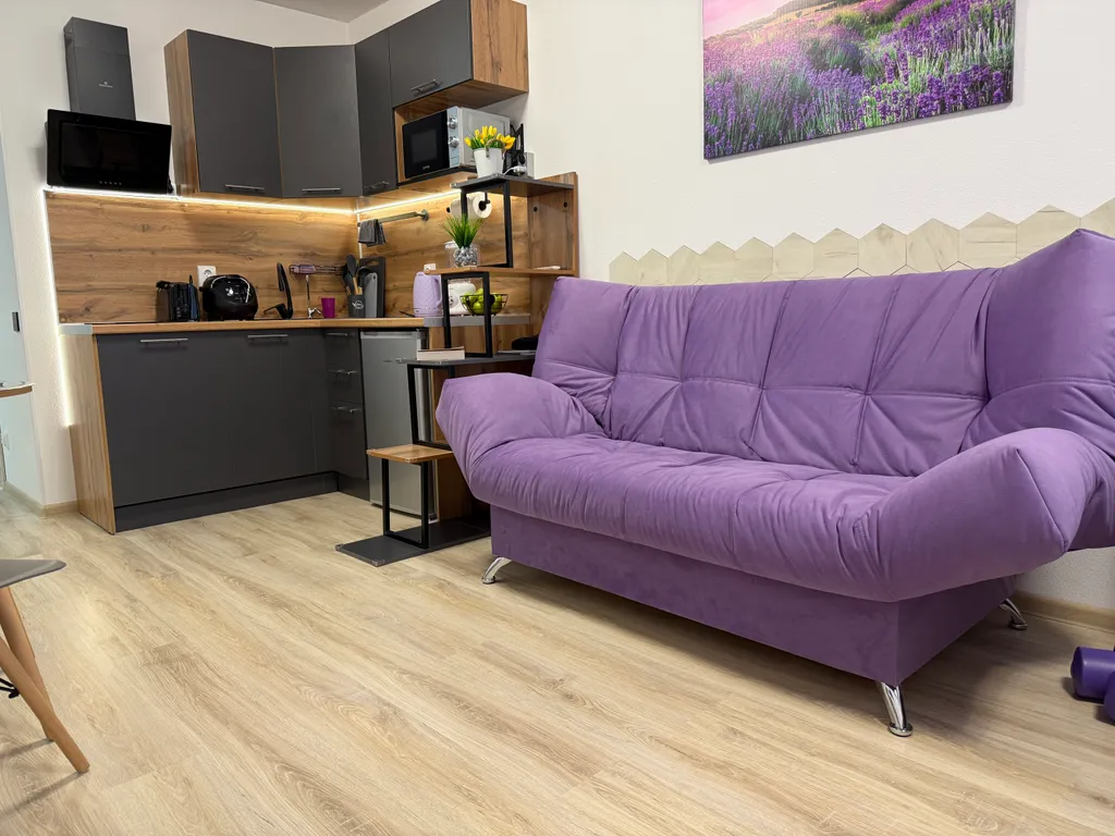 Дизайнерская студия «Лавандовая Гармония» с бассейном и террасой