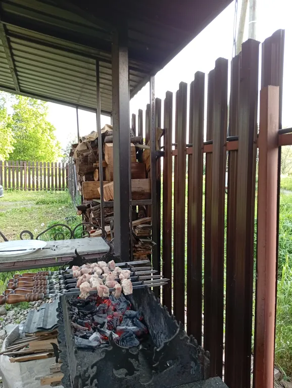 2-к. дом с сауной у речки