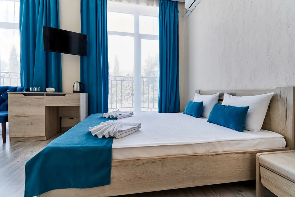 Студия с видом на горы