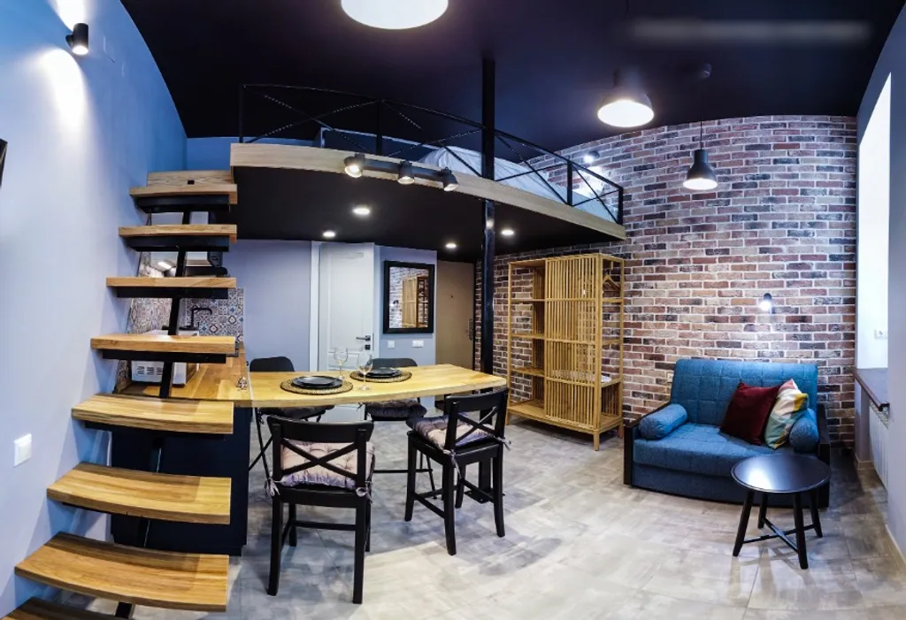 Квартира Двухуровневый апартамент в стиле лофт — аренда посуточно в Воронеж