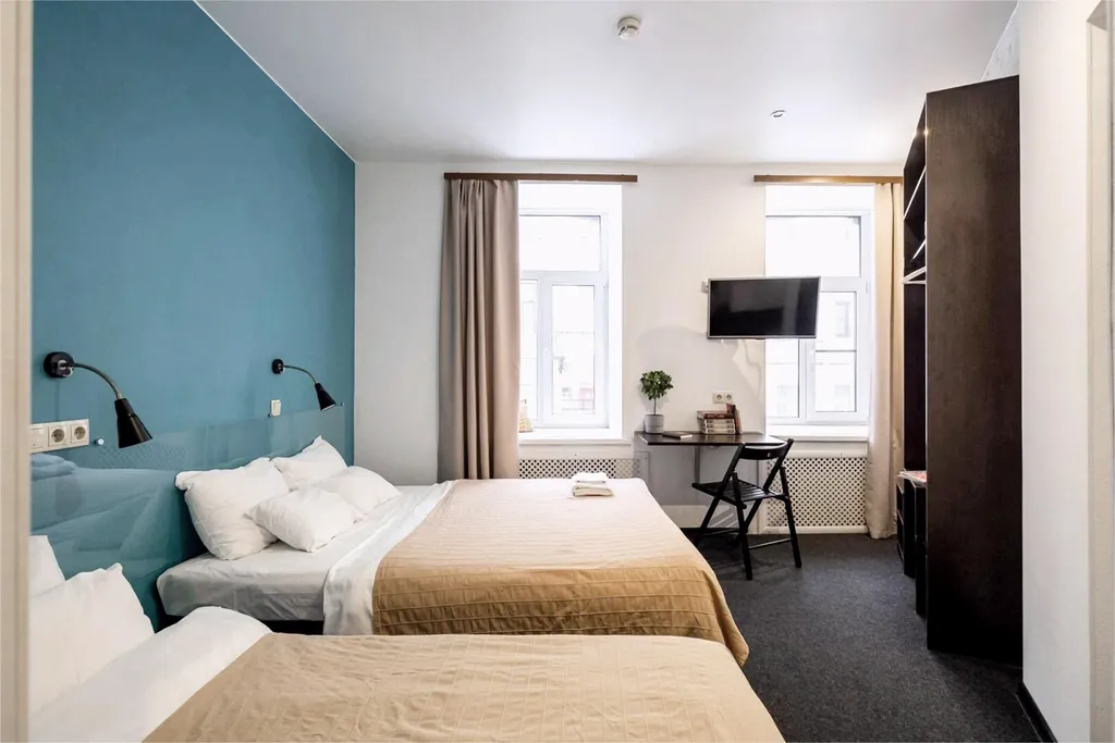 Квартира Просторная трехместная гостевая комната — Санкт-Петербург