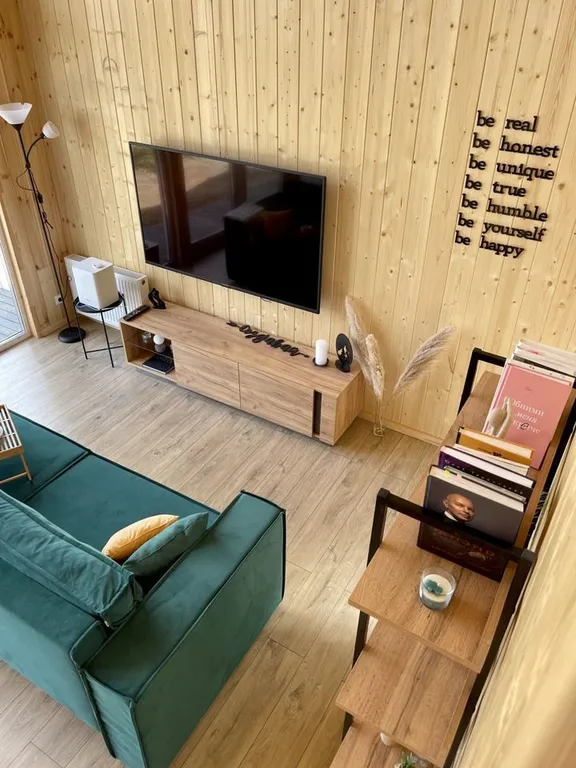 Дом с сауной и горячим чаном