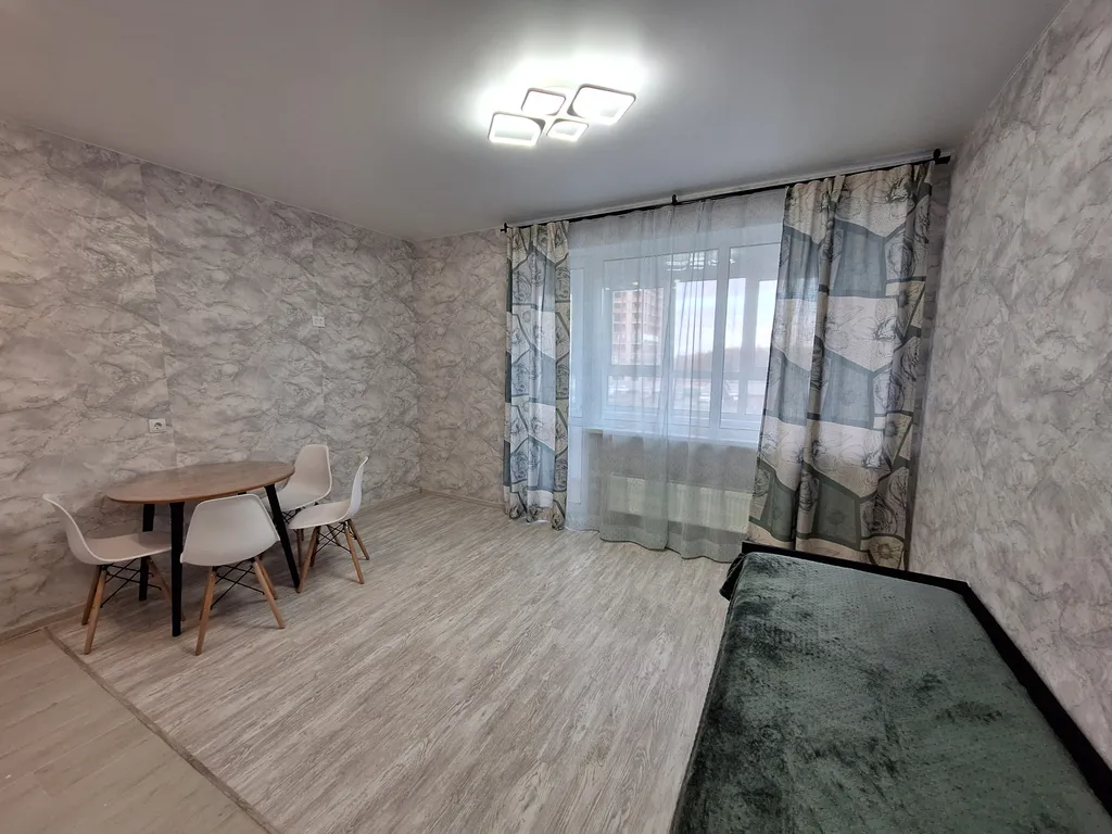 Квартира-студия с новым ремонтом