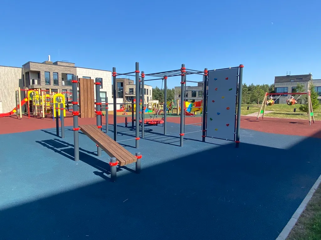 Ohtaloft апартаменты с террасой рядом с Охта парком