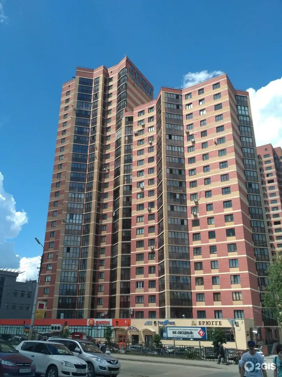 Квартира с красивым балконом