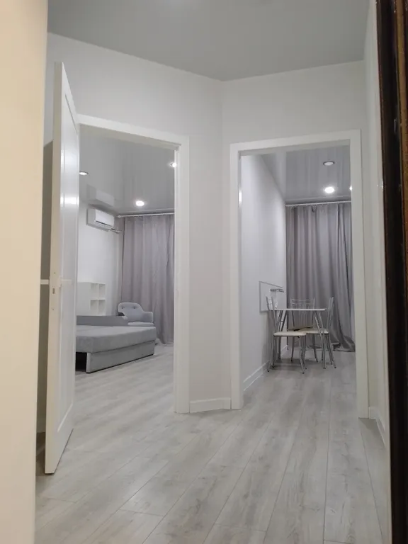 Просторная квартира с видовым балконом близ Питьевой Галереи Санатории