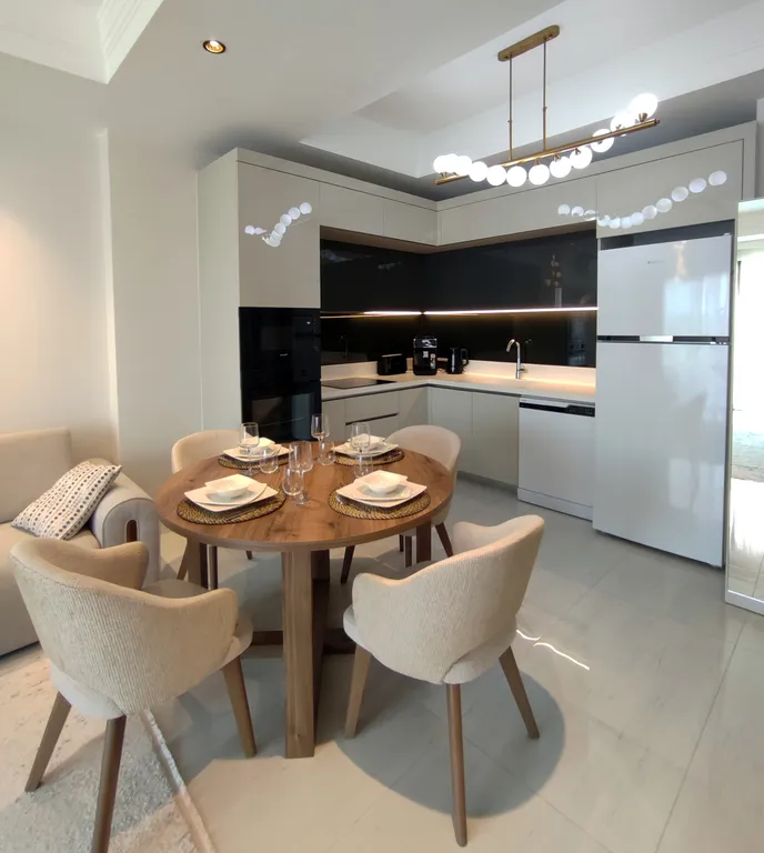 Просторная квартира 1+1 со всем необходимым в комплексе Azura world