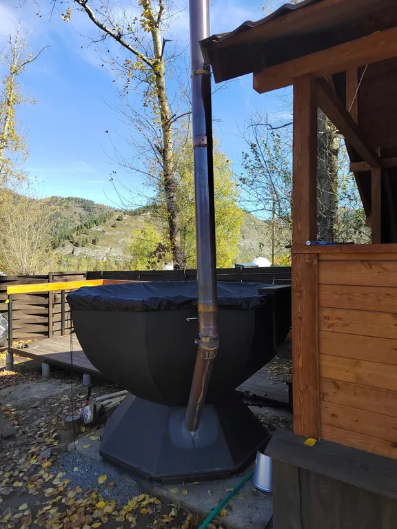 Уютный домик с видом на горы