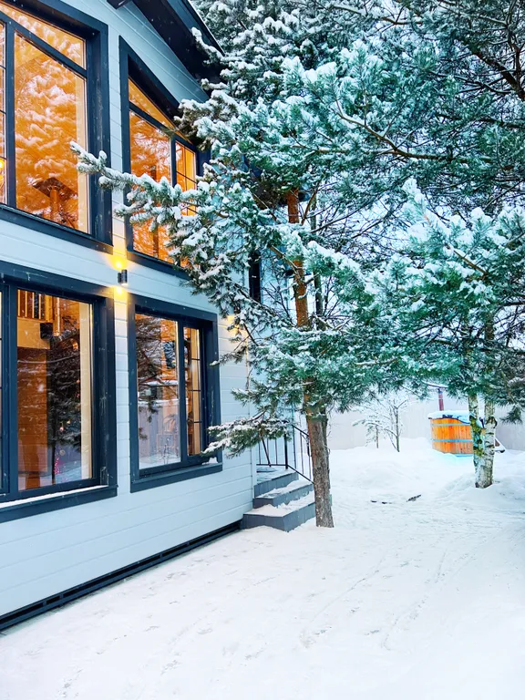 Втерем-ок уютный дом с баней на дровах и чаном, альпаки и лошадки